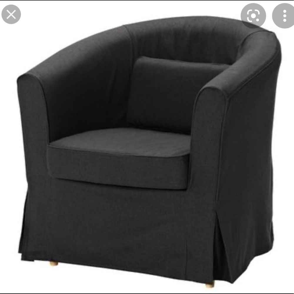 IKEA black Tullsta cover
